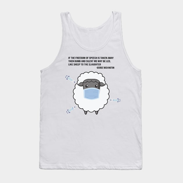 George Washington-sheep Tank Top by Integritydesign